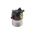 Leviton LAMP SOCKETS MED BASE INT ONLY LMPHLDER PUSH THRU 7080-M